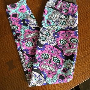 Fun Fleece lined leggings